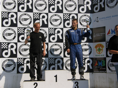 På 2. pladsen Nicholai Sørensen og 3. pladsen Mikkel Johansen, den øverste plads fik Mads Caprani tildelt.